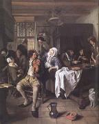 Jan Steen Interior of a Tavern (mk25 oil painting picture wholesale